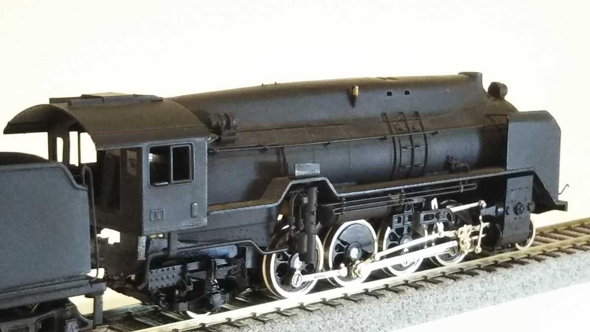HOゲージ アダチD51全流 蒸気機関車
