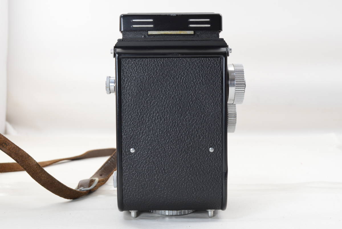 ecoま】ヤシカ Yashicaflex yashikor 80mm F3.5 快調に動作 節約 二眼