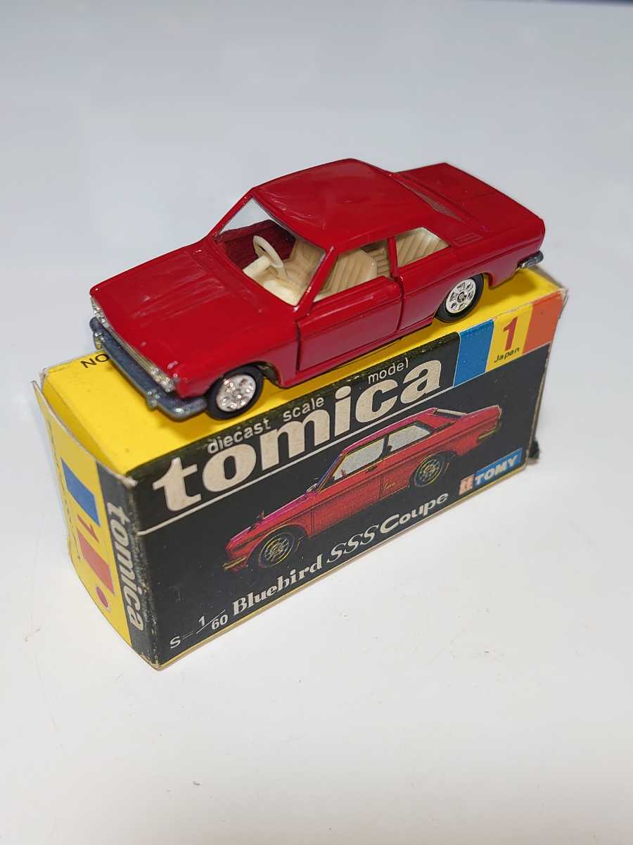 トミカ 黒箱 ブルーバード SSS クーペ【1Eホイール】 Yahoo
