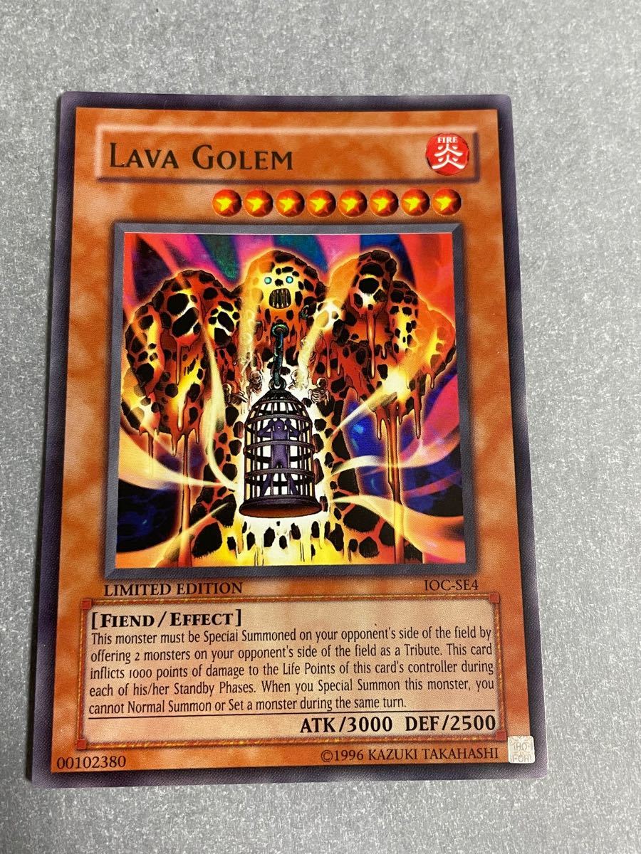 遊戯王 英語版 溶岩魔神ラヴァ・ゴーレム ウルトラレア｜Yahoo!フリマ