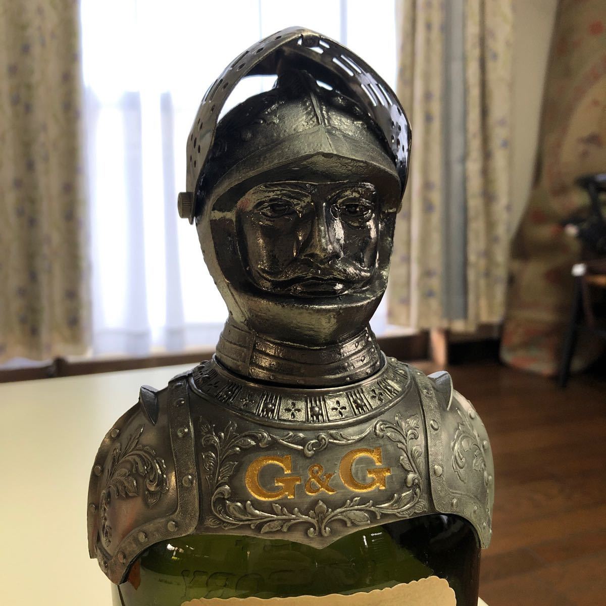 1円 ニッカウイスキー NIKKA 甲冑 西洋騎士 鎧 オブジェ ボトルケース