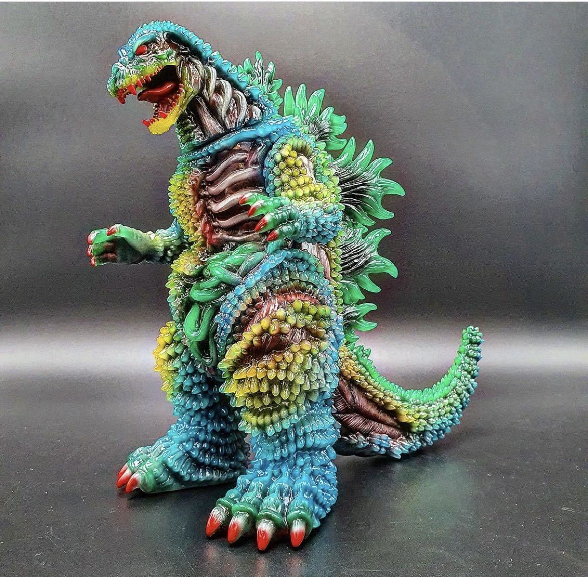 赤目天使 ゴジラ ソフビ Mechalah Yahoo!オークション - 赤目天使