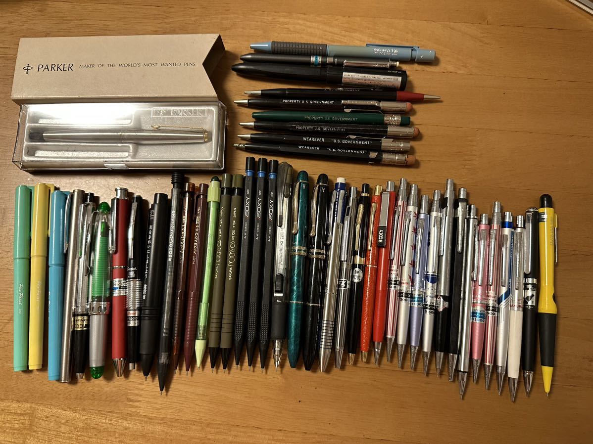 Yahoo!オークション - 廃盤 シャーペン ボールペン 万年筆 大量セット
