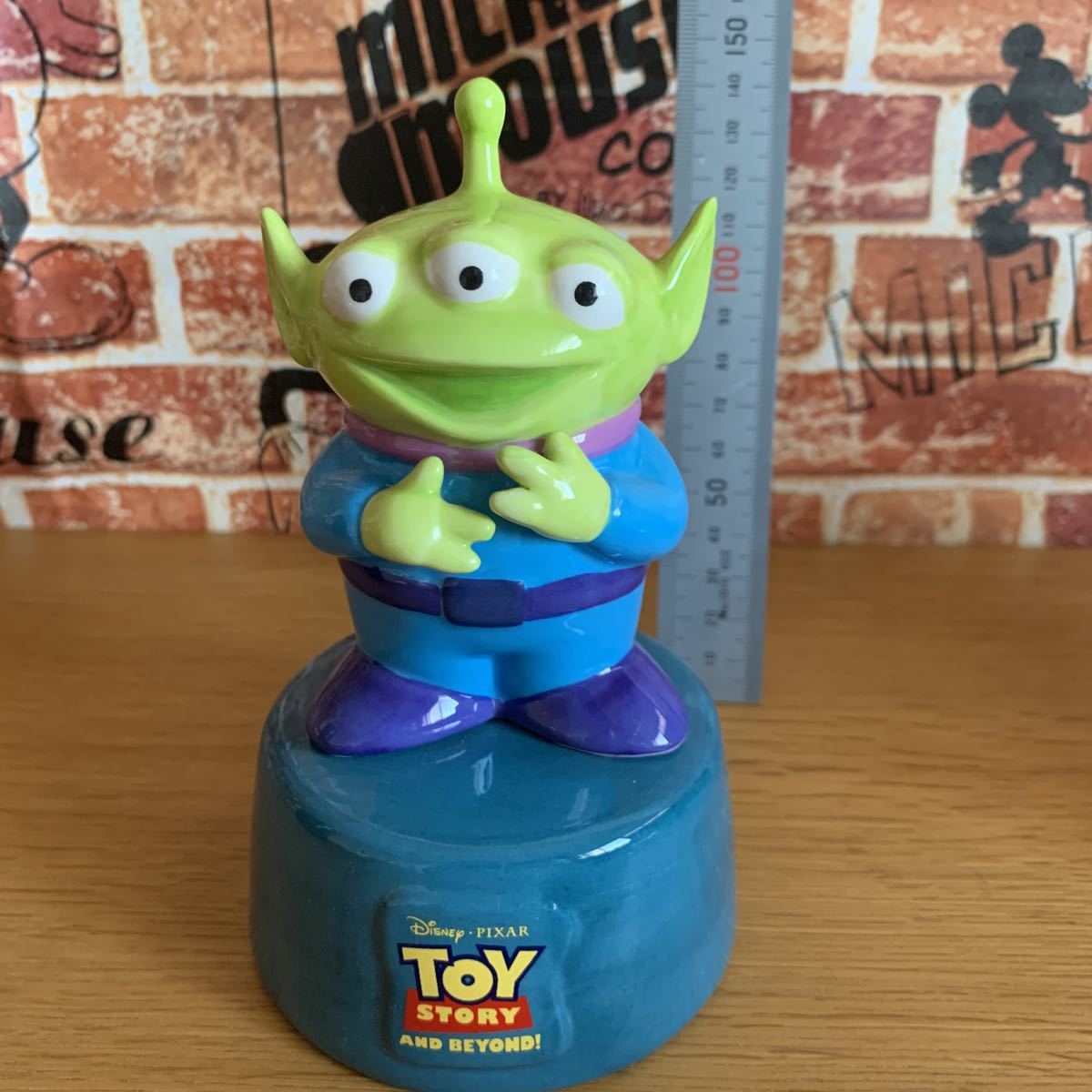 ディズニー トイストーリー リトルグリーンメン エイリアン 貯金箱