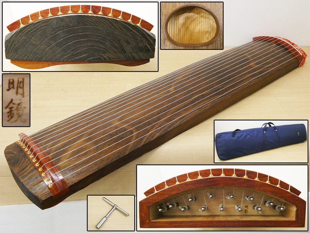 Yahoo!オークション - ♯ 明鏡楽器 短琴 ソフトケース・チューニングピ
