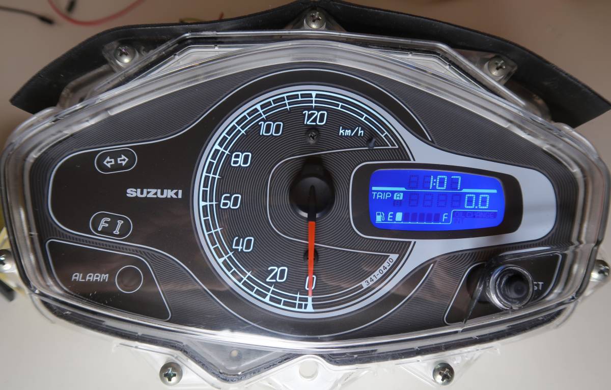 Yahoo!オークション - アドレス V125S メーター 液晶焼け修理 液晶反転