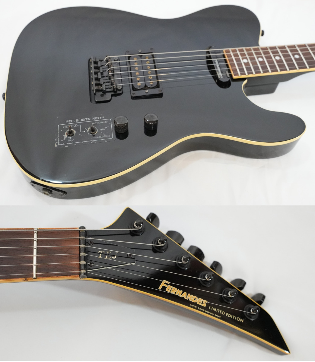 ☆FERNANDES☆TEJ-95S フルモードサスティナー搭載 テレキャスター 80