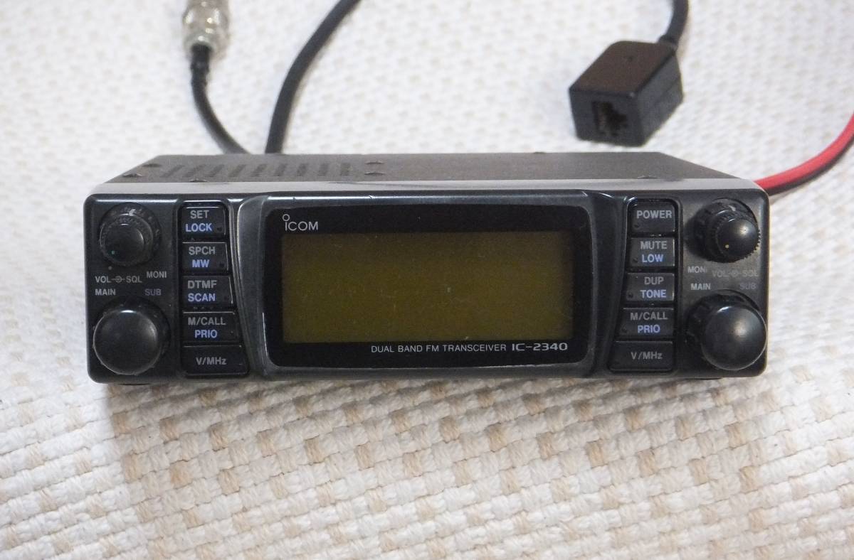 ICOM IC-2340D 45W デュアルバンド トランシーバー ICOM IC-2340D 45W
