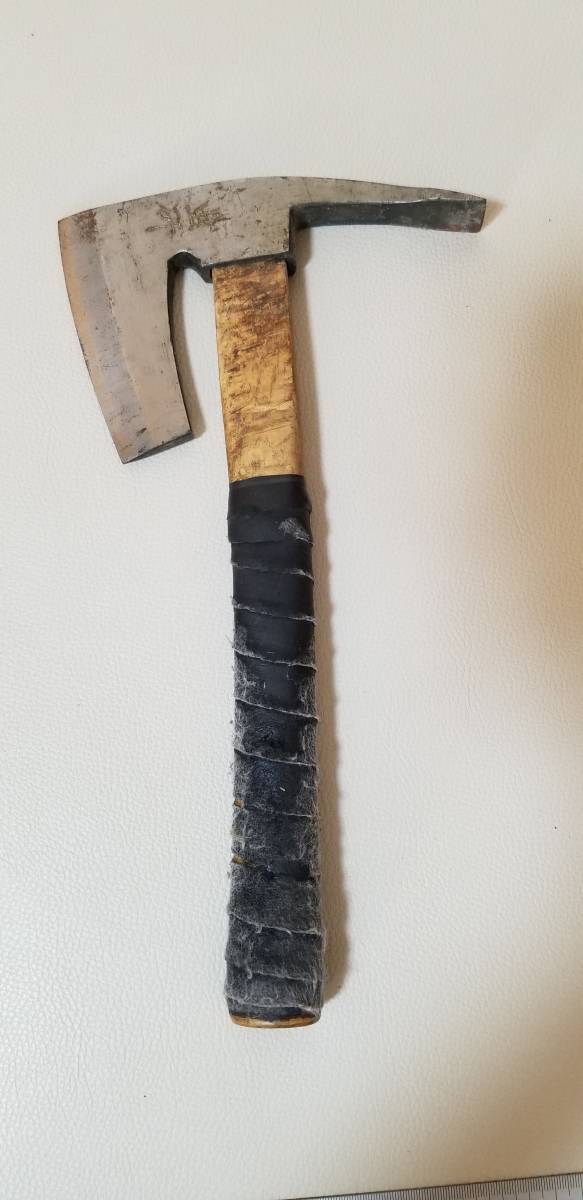 材割り用採集斧両手斧ロングレッド