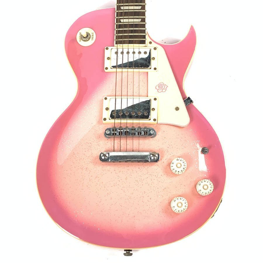 Gypsy Rose Les Paul model pink
