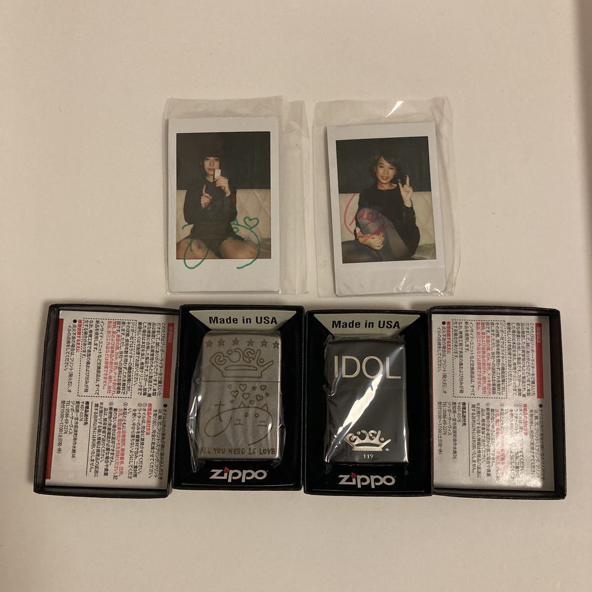 BiSH リンリン ZIPPO(完全受注生産) BiSH Zippo アユニ・D & IDOL