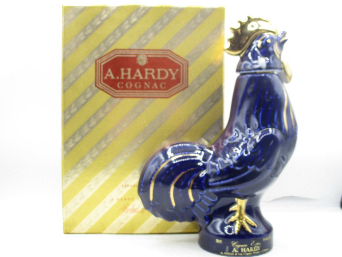 A.HARDY COGNAC ニワトリ 陶器 コニャック750ml 40% 箱入 【公式通販