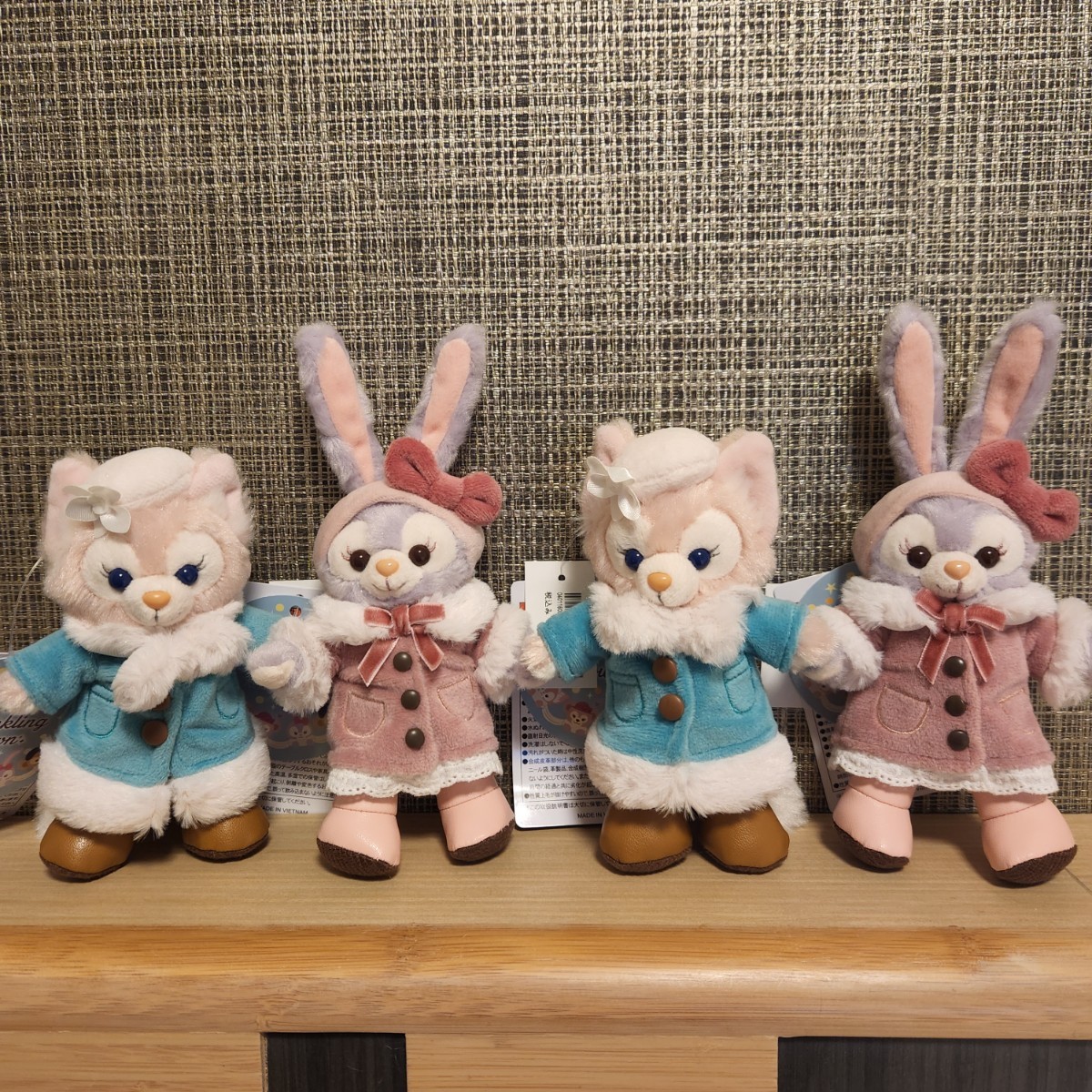 ステラルー ぬいぐるみバッチ リーナベル 東京ディズニーシー