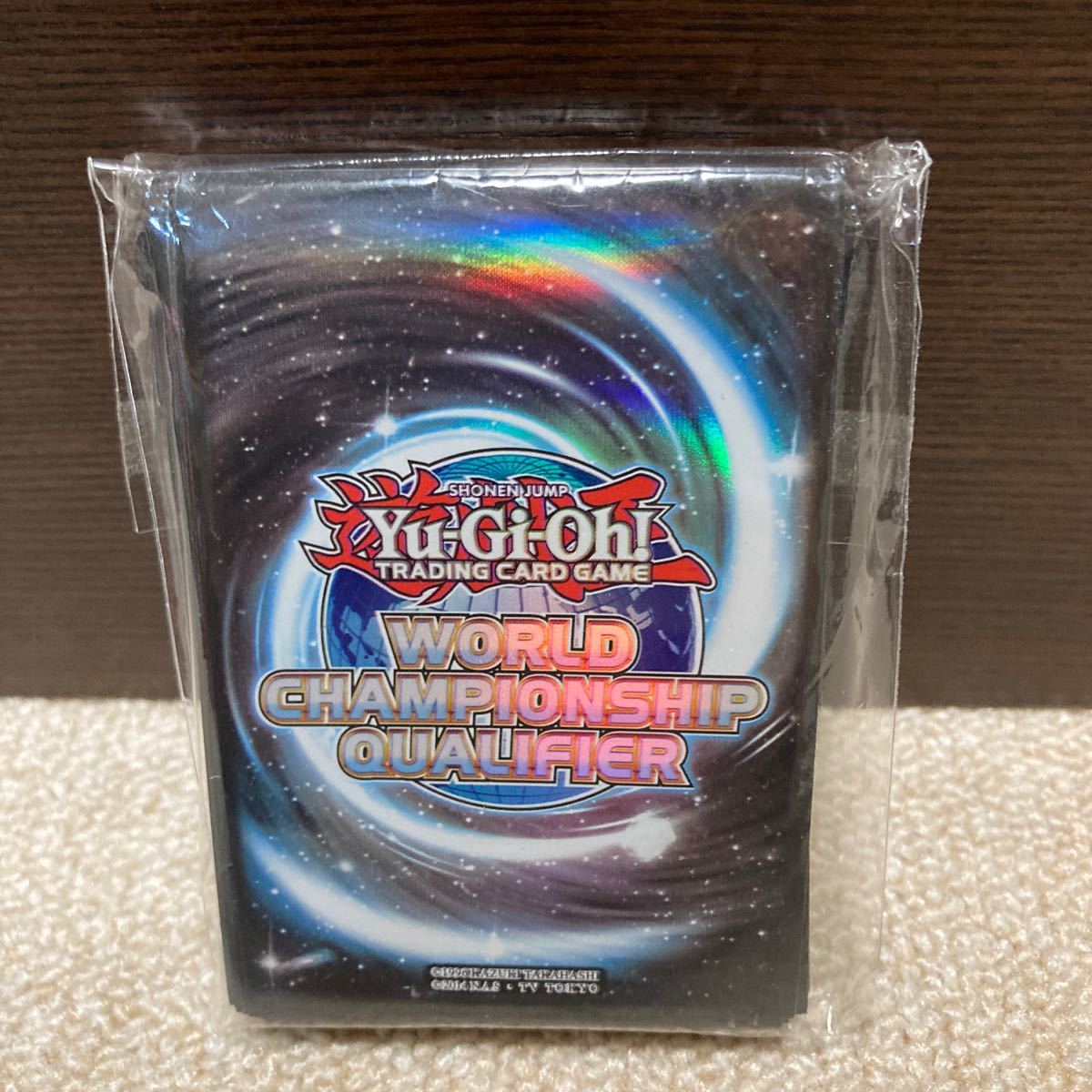 遊戯王】WCQ2010 青 スリーブ 75枚 遊戯王 WCQ 2010 青 スリーブ 75枚