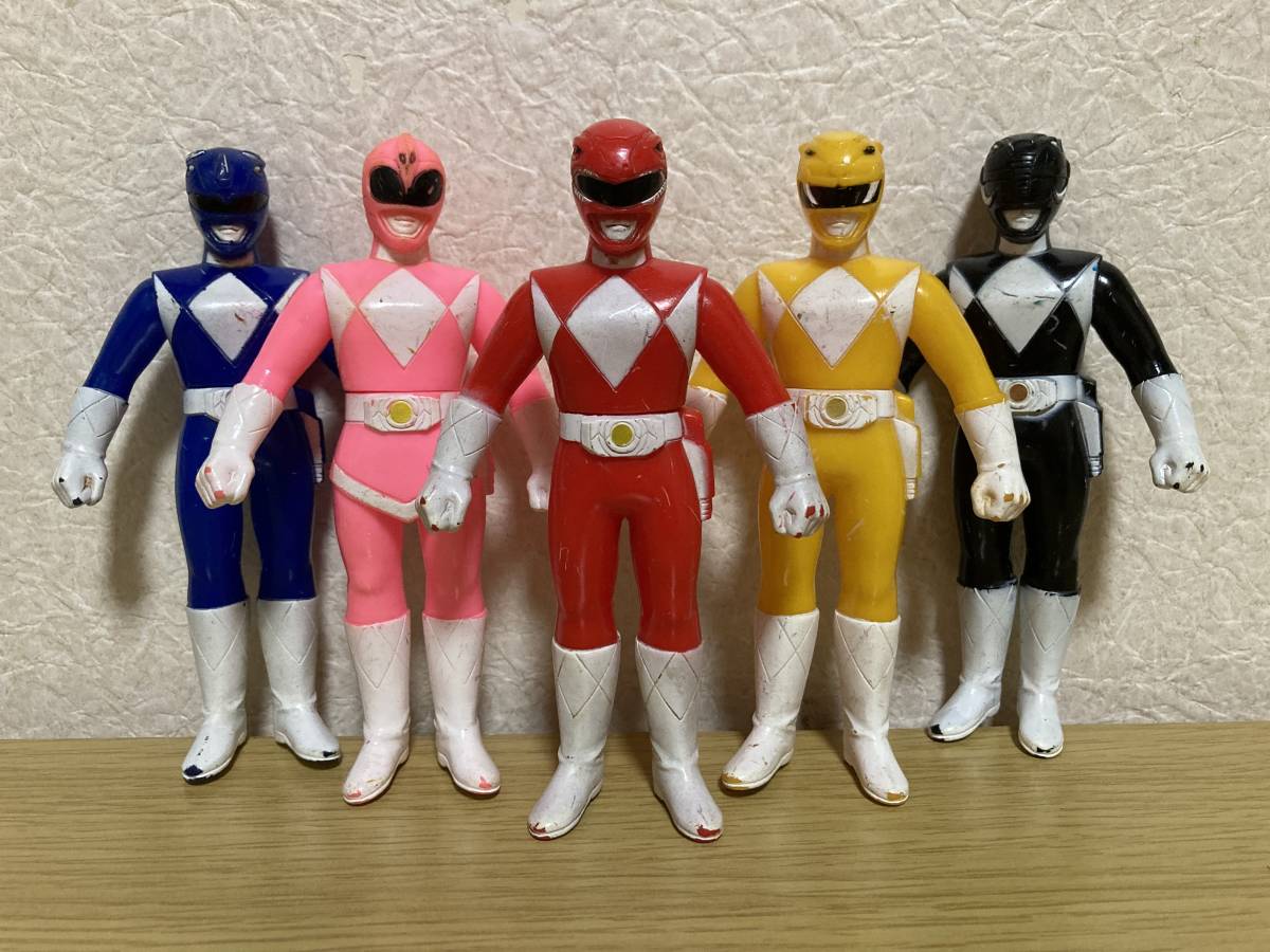 Yahoo!オークション - 恐竜戦隊ジュウレンジャー ソフビ ジュウレンジ