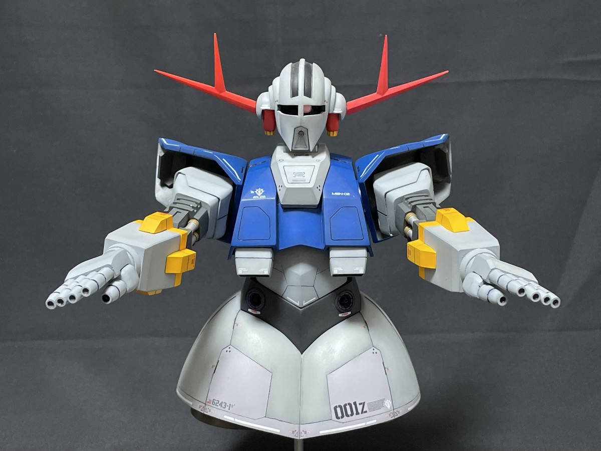 B-CLUB ガレージキット 1/100 MSN-02 ジオング 改修・全塗装・完成品