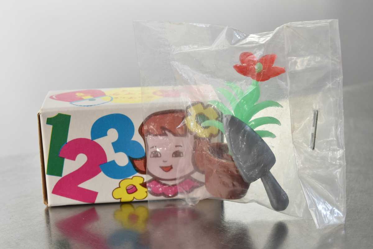 Yahoo!オークション - グリコ おまけ 花 スコップ付き 検 食玩 昭和 レ