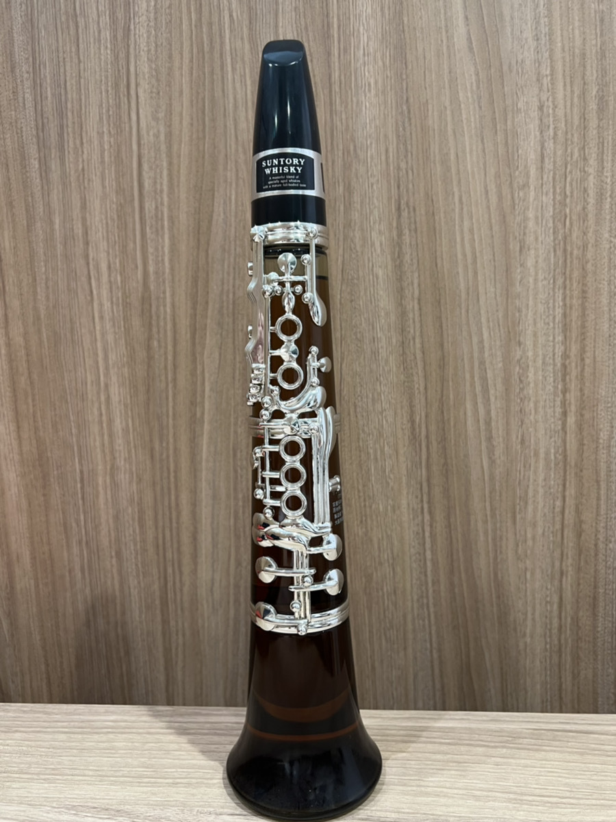 サントリー ウイスキー 響 クラリネット型楽器ボトル