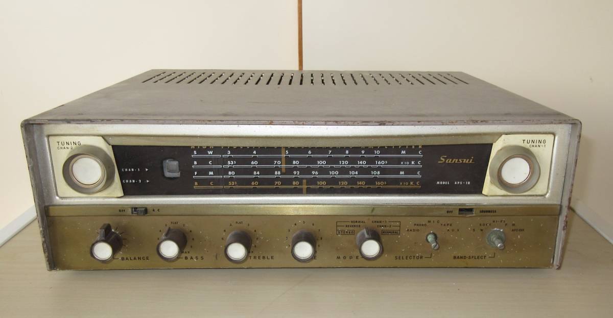 Yahoo!オークション - 山水 サンスイ Sansui 真空管チューナー（アンプ