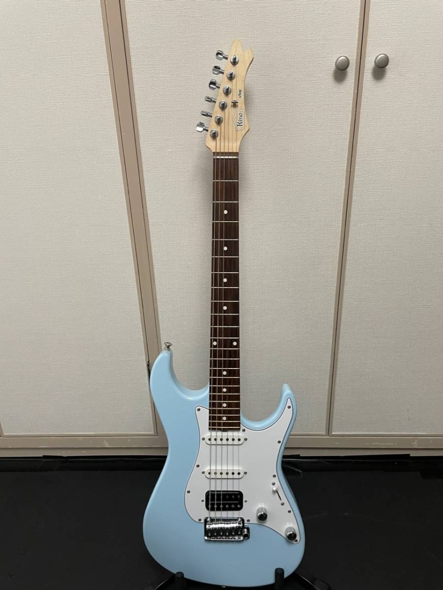 ギター Kino stay 22F SSH Sonic Blue ギター Kino stay 22F SSH Sonic