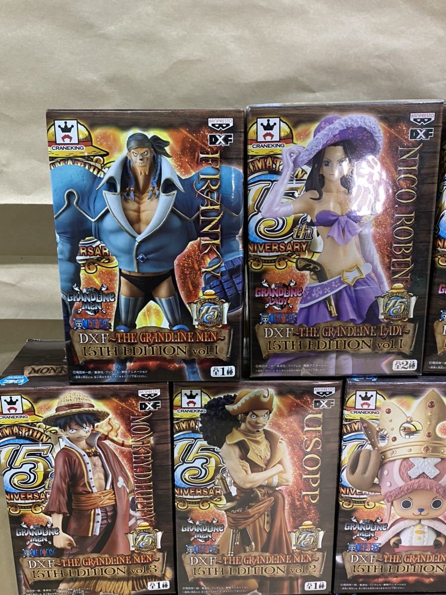 未開封 まとめ売り ワンピース フィギュア グラメン 麦わらの一味