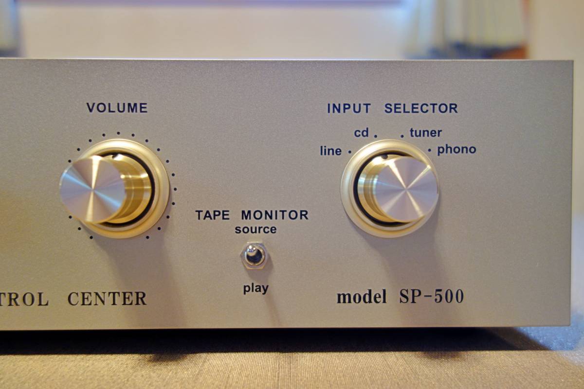 Yahoo!オークション - 【ほぼ新品】三栄無線SP500（復刻版）真空管プリ