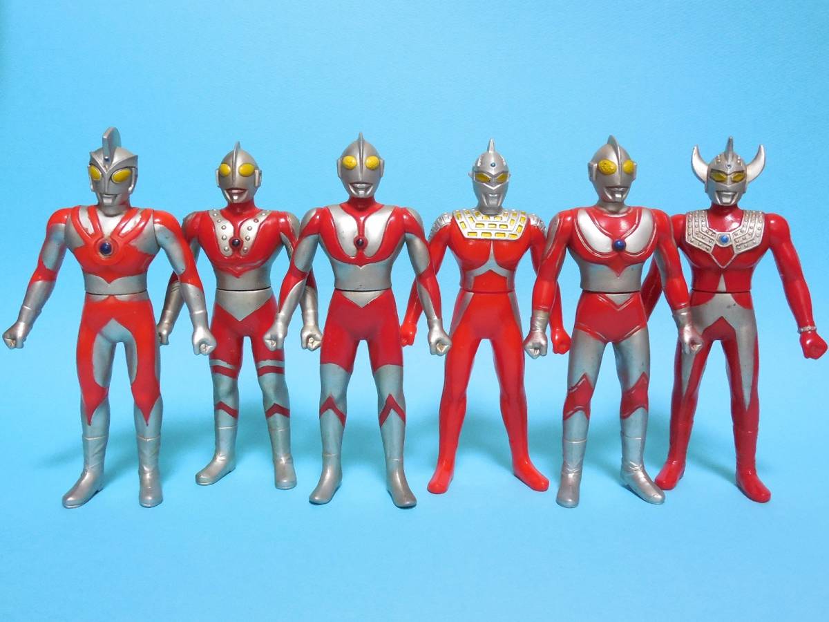 ウルトラセブン 怪獣 宇宙人 ソフビ11体セット バンダイプラタグ付