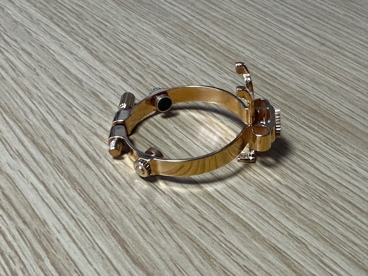 リガチャー JLV B♭クラリネット用 24K GP JLV ｸﾗﾘﾈｯﾄ用ﾘｶﾞﾁｬｰ⁄Gold