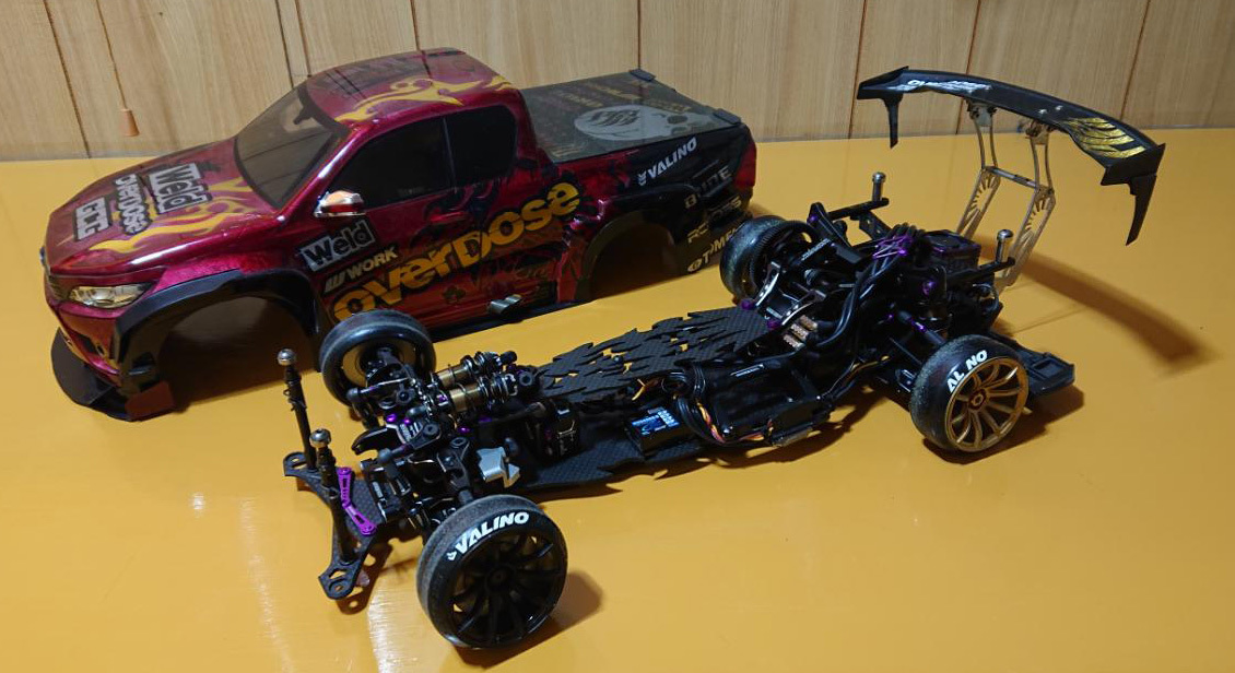 OVERDOSE リヤマウントキット2 ギアデフ オーバードーズ ガルムGALM