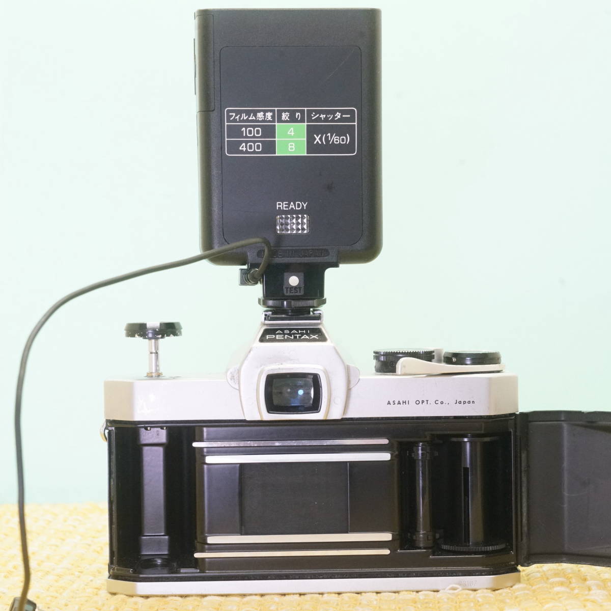 ジャンク品 ペンタックス SP ストロボ セット フィルムカメラ 一眼レフ