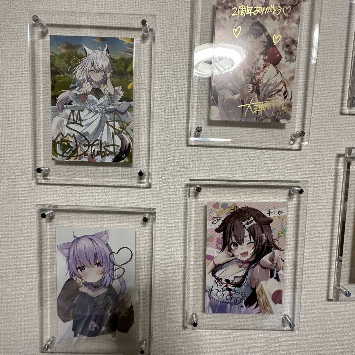 本多大夢 ポストカード セット 直筆サイン入り 希少)Deep down 直筆