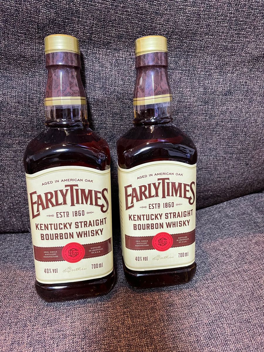 終売品】EARLY TIMES（アーリータイムズ）イエロー2本セット