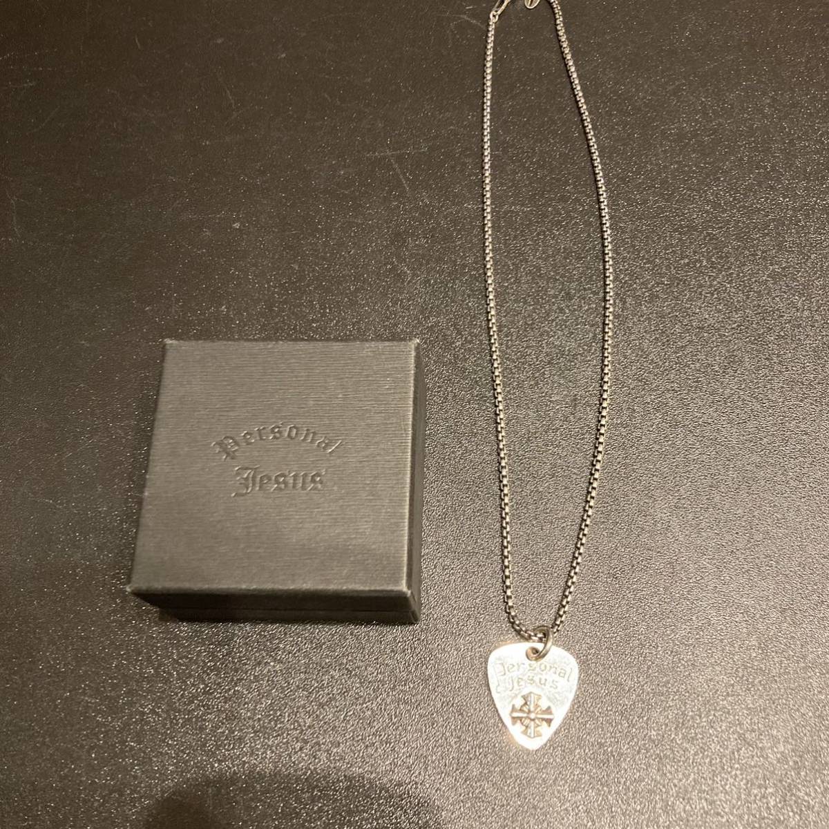 氷室京介 Personal Jesus シルバーネックレス 氷室京介氏の