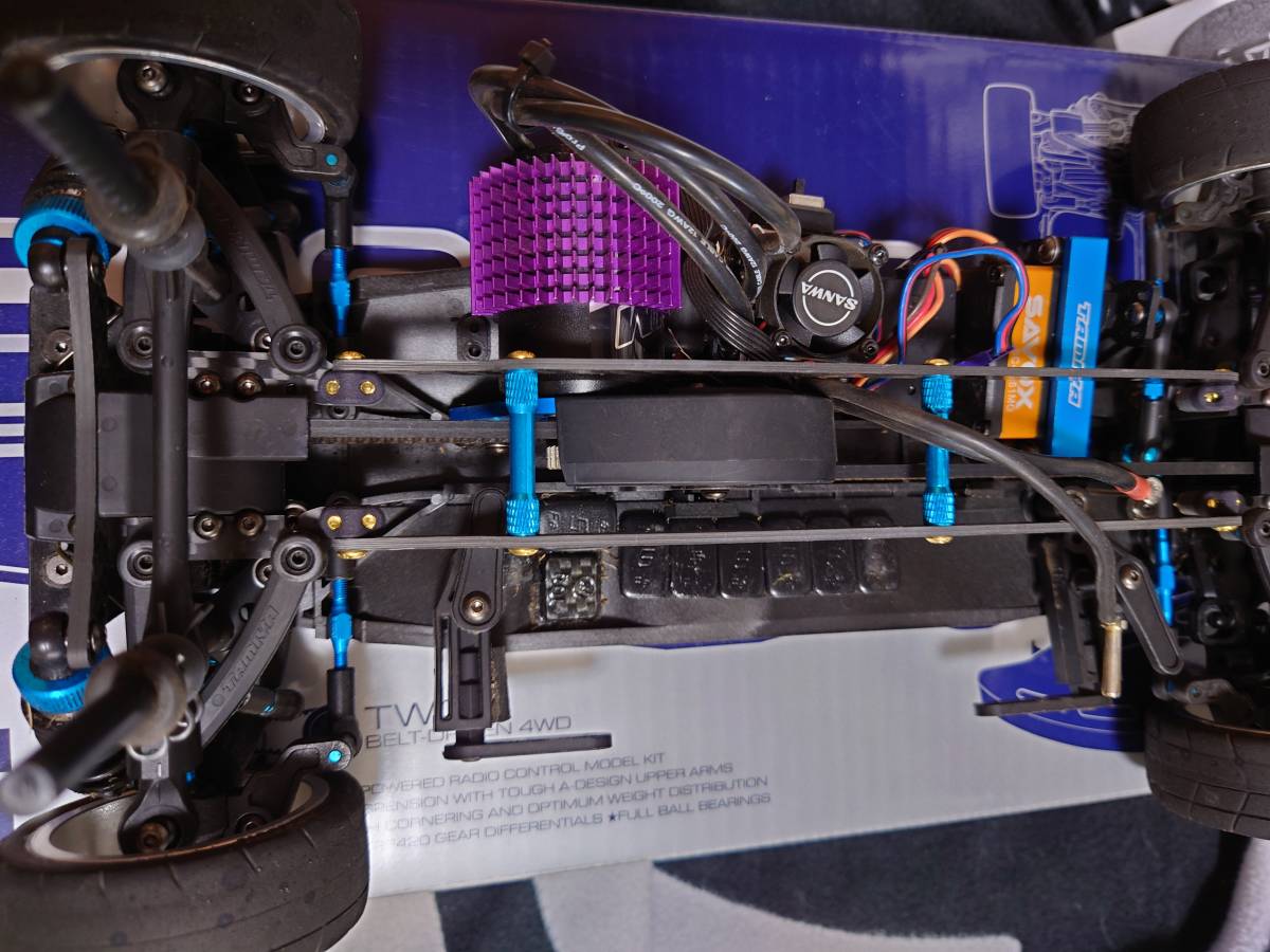 TA08 pro アッパーデッキメカサーボ付き