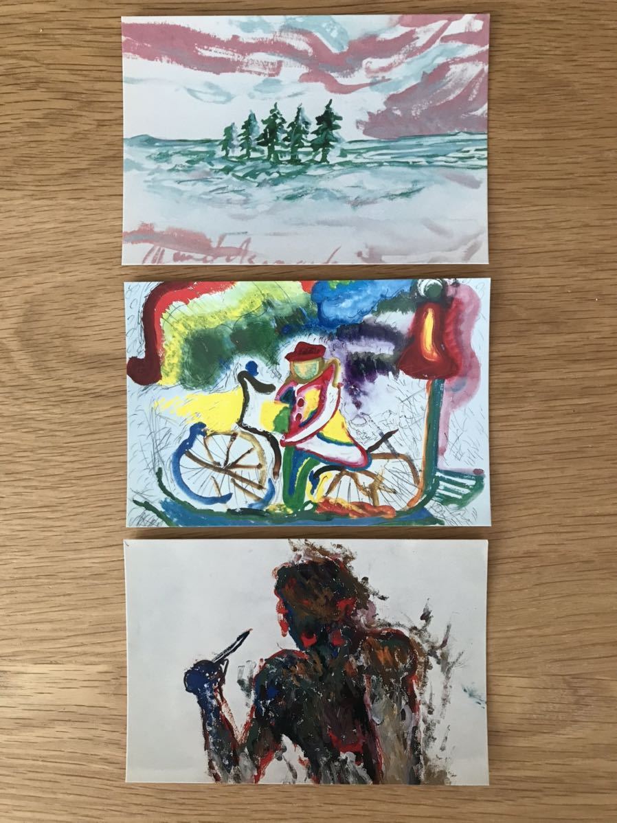 山田かまち】直筆水彩画 「真作」1点 山田かまち】直筆水彩画 「真作」1点