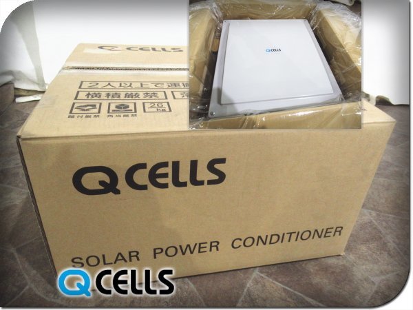 QCELLS ソーラーパワーコンディショナー 未使用 QCELLS ソーラーパワー