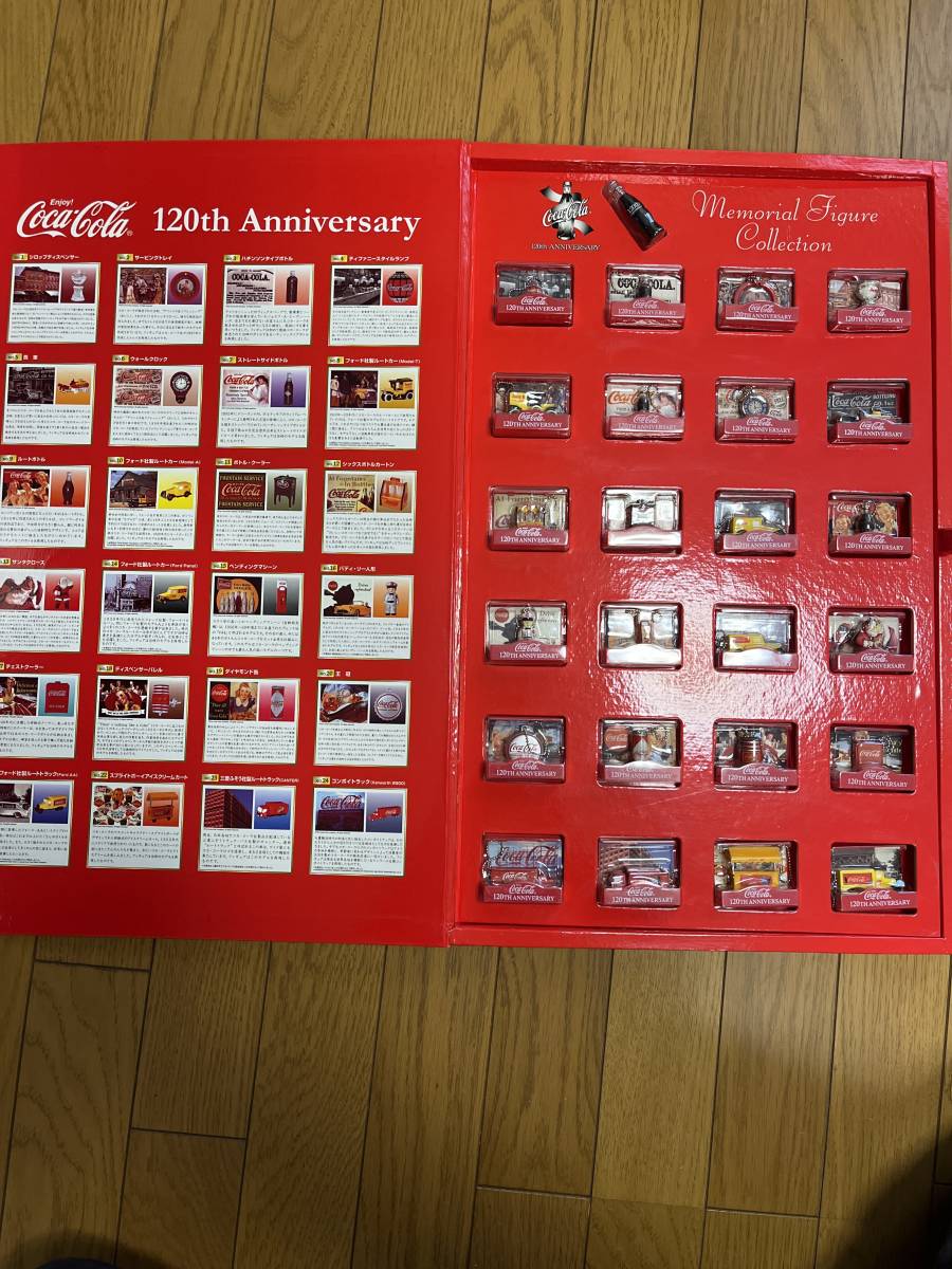 コカコーラ 未使用 コカ・コーラ 120周年記念 『メモリアル.フィギュア