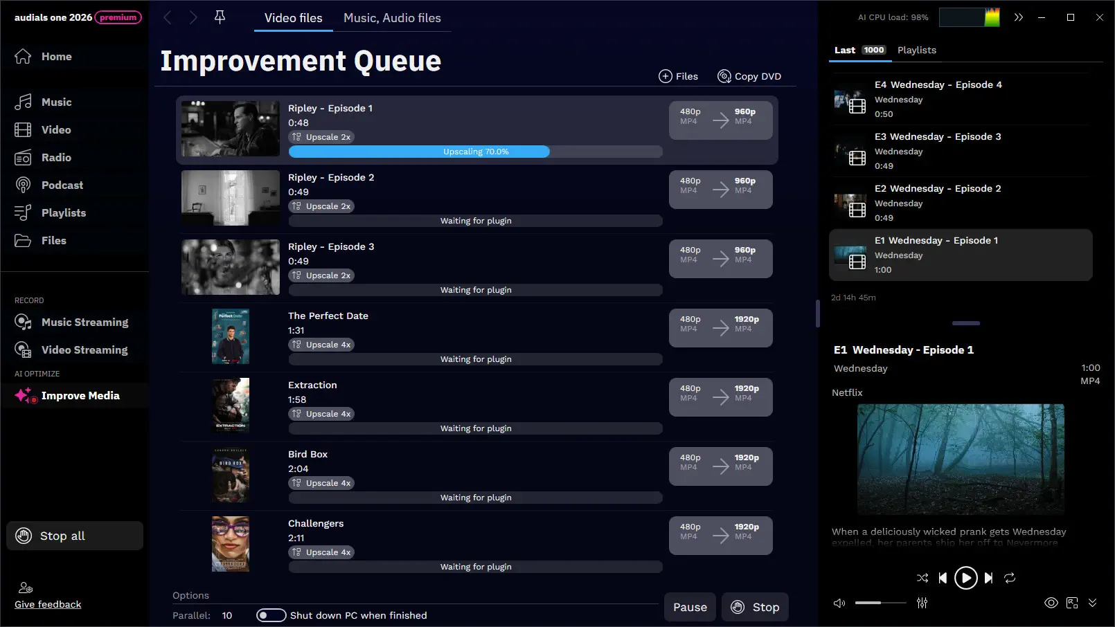 Audials one - Record Movies and Series in Groundbreaking Quality