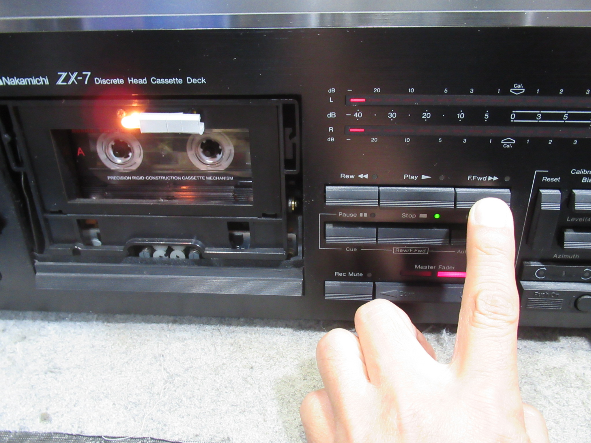 Nakamichi ナカミチ ZX-7 カセットデッキ おまけ付 ナカミチ Nakamichi