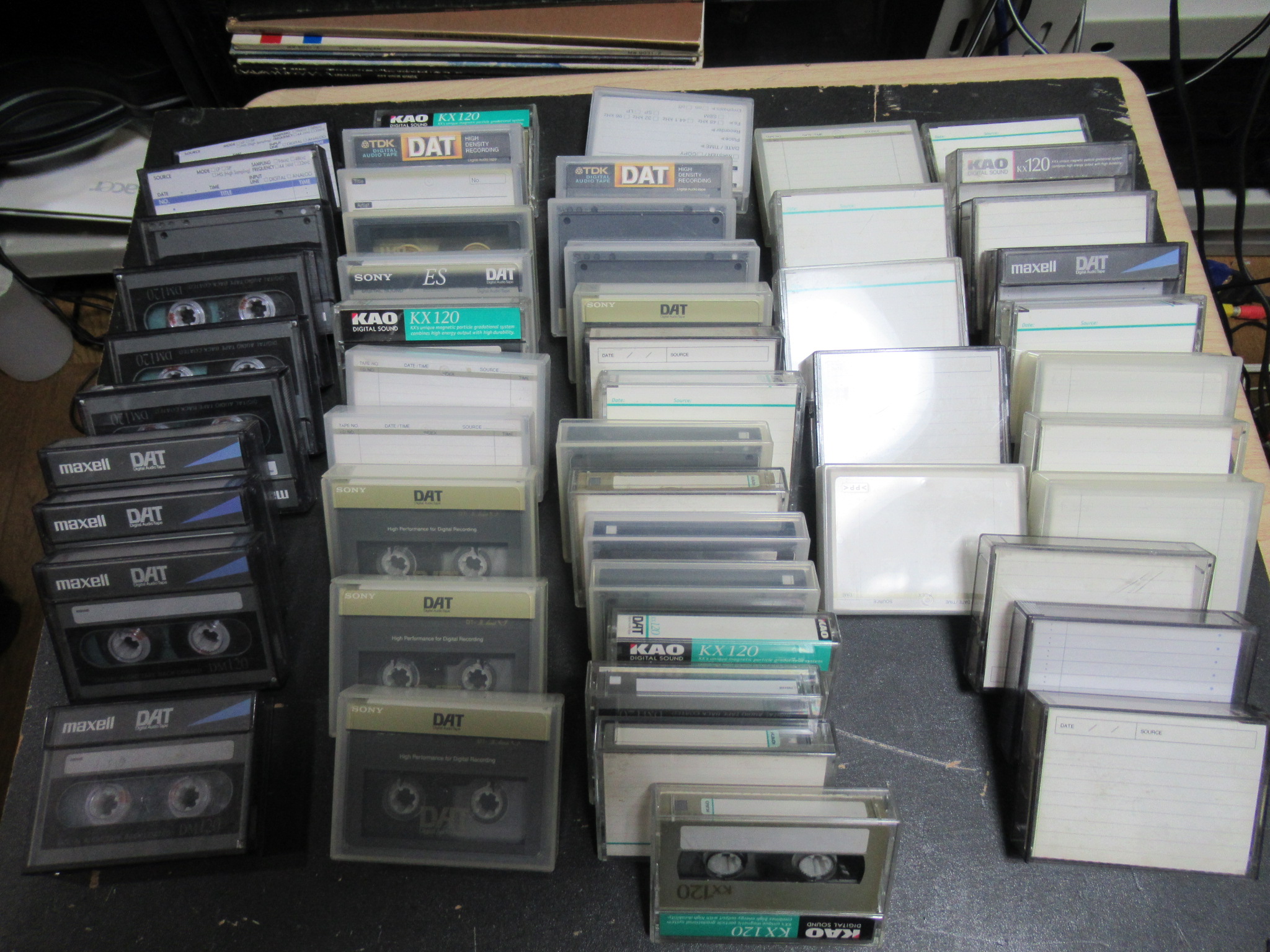 長期保管中古テープの状態（DAT） – Audiolife － Enjoy your audio life!!