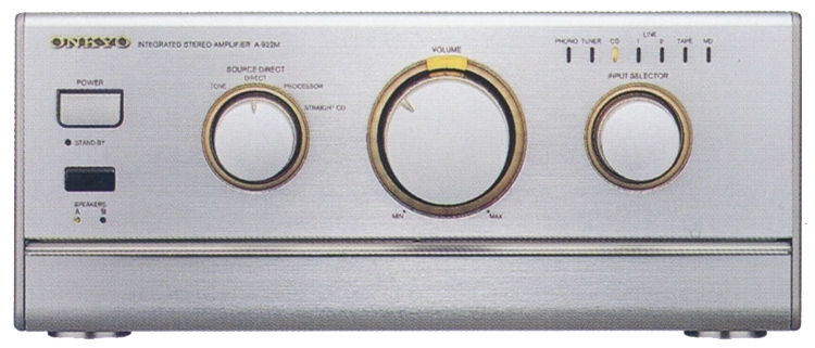 整備済 程度良 ONKYO オンキョー プリメインアンプ A-922M 取説付