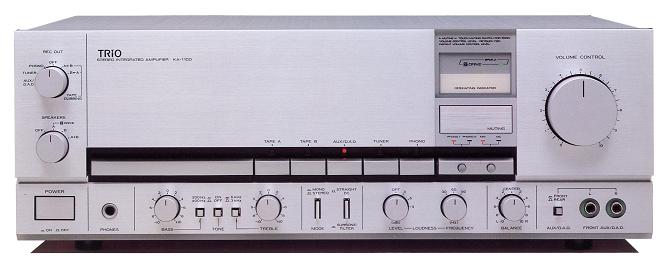 TRIO KA-1000 アンプ + KA-1000-PS プリメイアンプ TRIO KA-1000の仕様