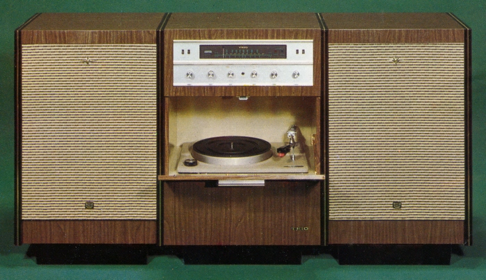 珍品】 TRIO（トリオ） コンポ ステレオコンポーネント ST-833X 珍品