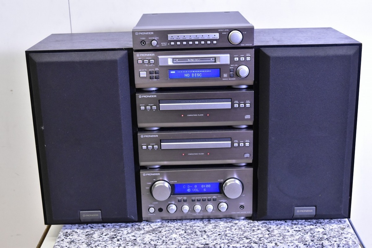 貴重な逸品】Pioneer パイオニア システムコンポ一式 、リモコン付き