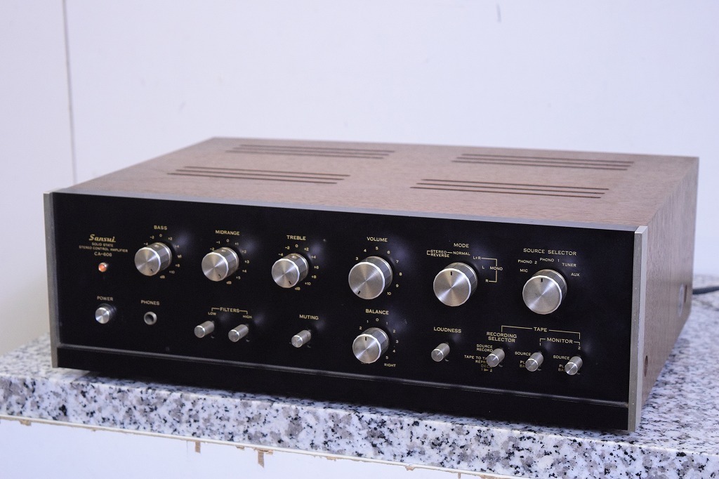 SANSUI サンスイ コントロールアンプ CA-606 買取情報 | オーディオの