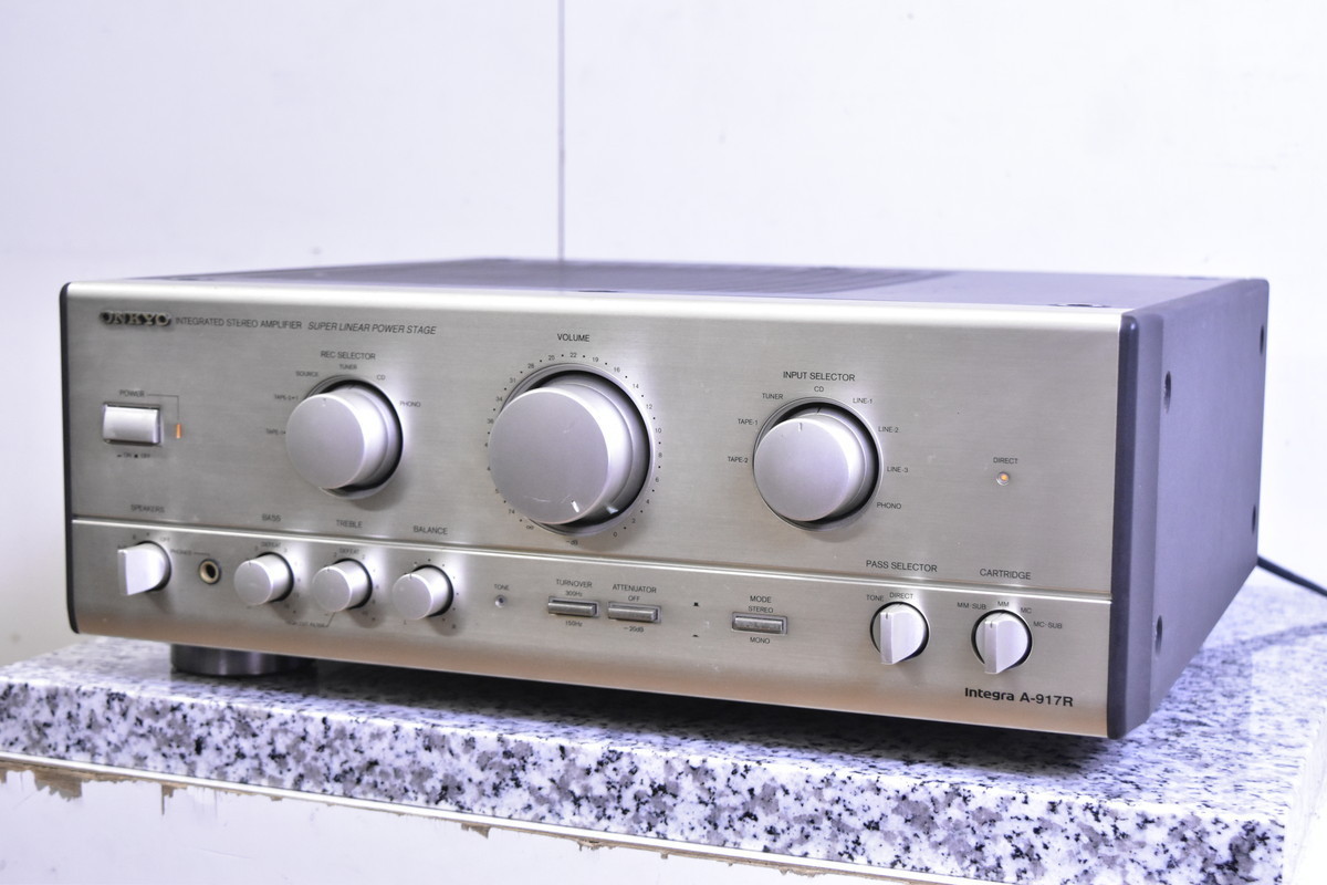 CONKYO Integra A-917 プリメインアンプ オンキョー 100997 ONKYO