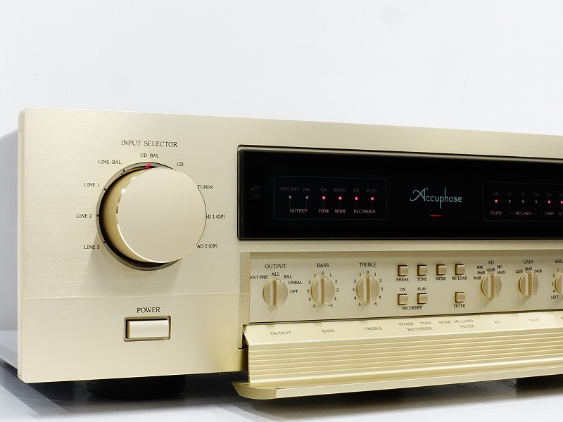 楠*雄様 Accuphase C-2410 コントロールアンプ Accuphase C-2410