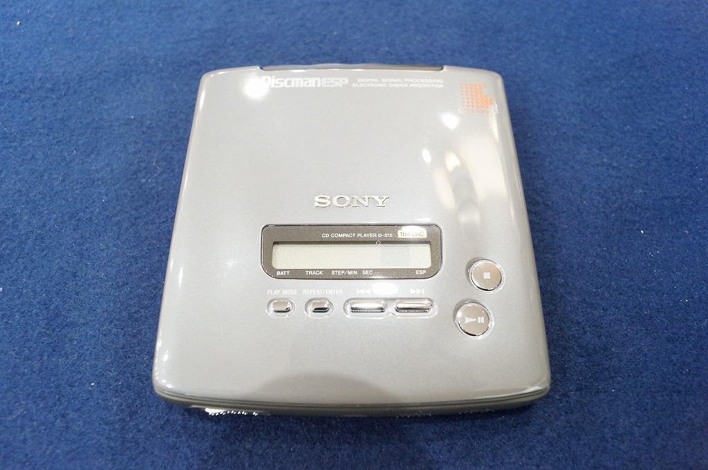 SONY discman d-515 1bitDACポータブルCDプレーヤー