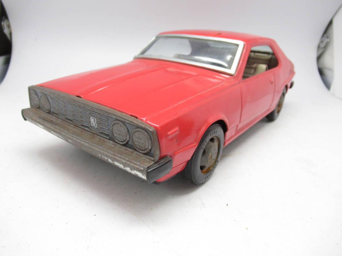 昭和レトロ初代プリンススカイライン 赤色 ブリキ BANDAIバンダイ