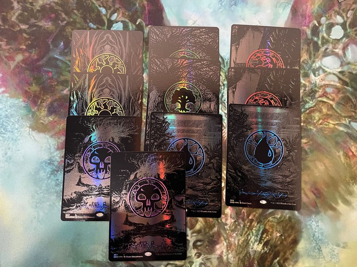 MTG オイルスリック 基本土地 25枚セット｜Yahoo!フリマ（旧PayPayフリマ）